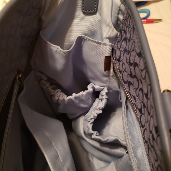 Blue Coach  Diaper Bag - Picture 7 of 16